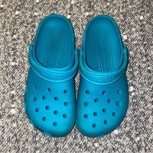 Blue Crocs